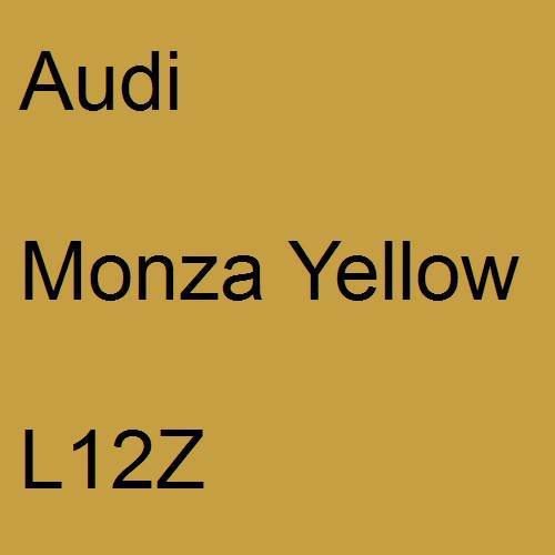 Audi, Monza Yellow, L12Z.